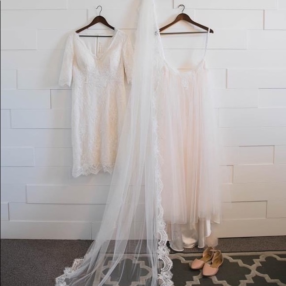 Wedding Gown and Reception Dress - Picture 1 of 7